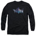 VOLTRON/SPACE LOGO -  L/S ADULT 18/1  - BLACK