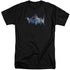 VOLTRON/SPACE LOGO - S/S ADULT TALL 18/1 - BLACK