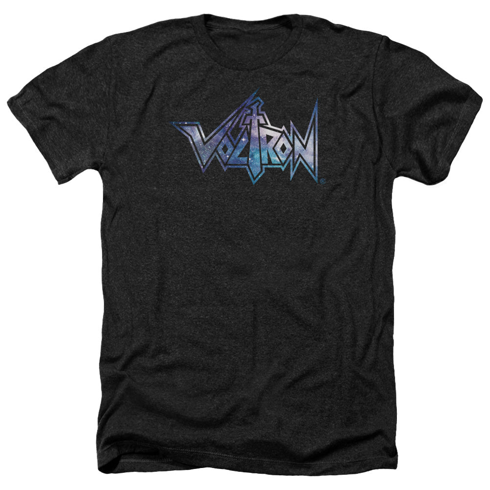 VOLTRON/SPACE LOGO - ADULT HEATHER - BLACK