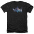 VOLTRON/SPACE LOGO - ADULT HEATHER - BLACK