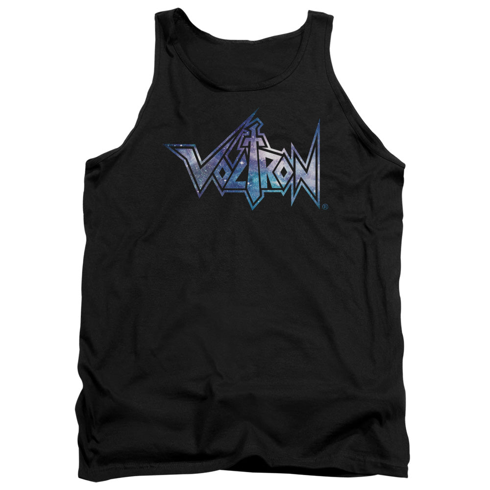 VOLTRON/SPACE LOGO - ADULT TANK - BLACK