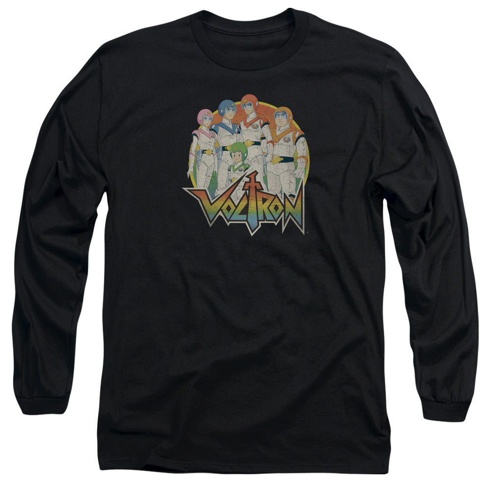 VOLTRON/GROUP -  L/S ADULT 18/1  - BLACK