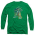 VOLTRON/DISTRESSED DEFENDER -  L/S ADULT 18/1  - KELLY GREEN