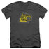 VOLTRON/LION SYMBOL - S/S ADULT V-NECK 30/1 - CHARCOAL