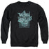 VOLTRON/DEFENDER ROUGH - ADULT CREWNECK SWEATSHIRT - BLACK
