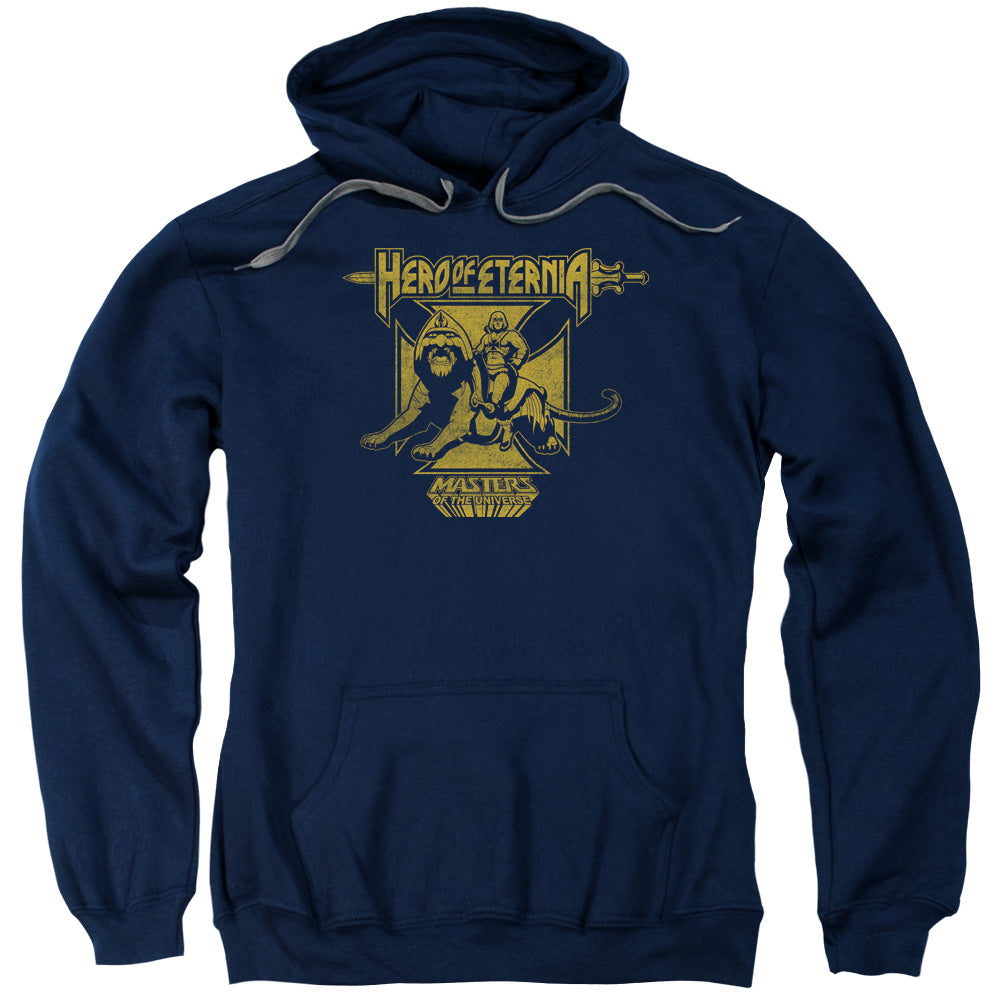 MASTERS OF THE UNIVERSE/HERO OF ETERNIA - ADULT PULLOVER HOODIE - NAVY