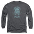 MASTERS OF THE UNIVERSE/HE MAN -  L/S ADULT 18/1  - CHARCOAL