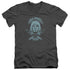 MASTERS OF THE UNIVERSE/HE MAN - S/S ADULT V-NECK 30/1 - CHARCOAL