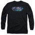 MASTERS OF THE UNIVERSE/SPACE LOGO -  L/S ADULT 18/1  - BLACK
