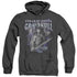 MASTERS OF THE UNIVERSE/STRAIGHT OUTTA GRAYSKULL - ADULT HEATHER HOODIE - BLACK