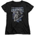 MASTERS OF THE UNIVERSE/STRAIGHT OUTTA GRAYSKULL - S/S WOMENS TEE - BLACK