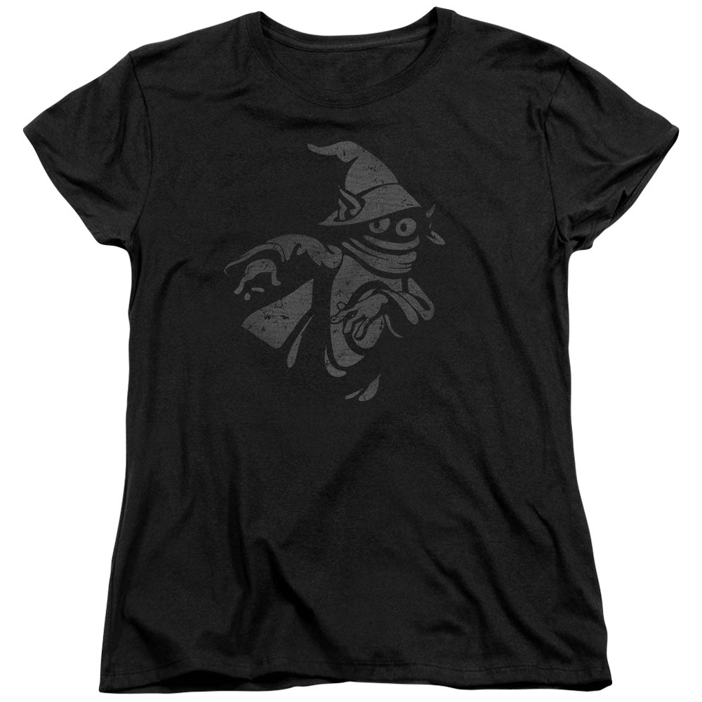 MASTERS OF THE UNIVERSE/ORKO CLOUT - S/S WOMENS TEE - BLACK