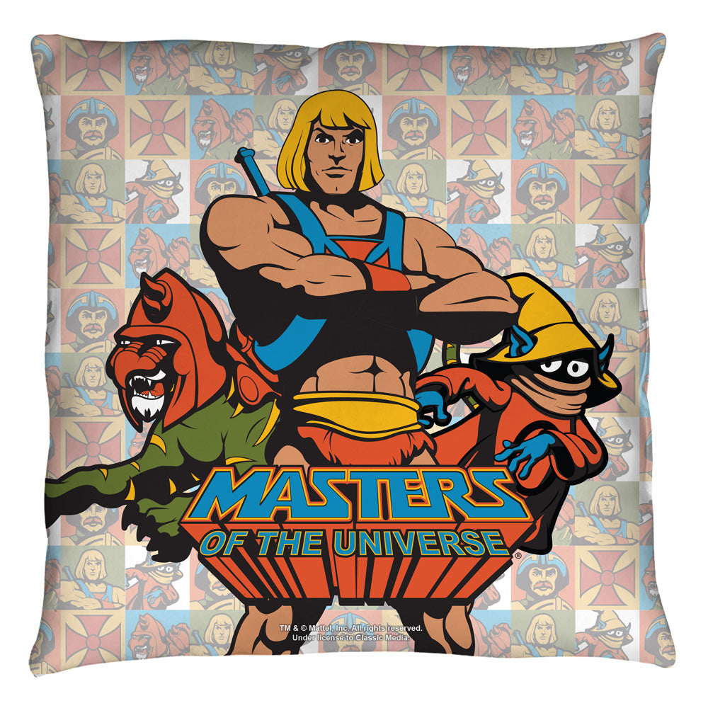 MASTERS OF THE UNIVERSE/HEROES - THROW PILLOW