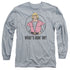 MASTERS OF THE UNIVERSE/WHATS GOIN ON -  L/S ADULT 18/1  - ATHLETIC HEATHER