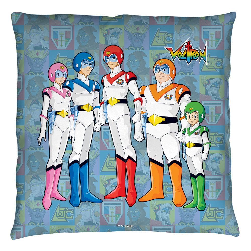 VOLTRON/TEAM - THROW PILLOW