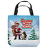 SANTA CLAUS IS COMIN TO TOWN/KRIS AND TOPPER - TOTE BAG