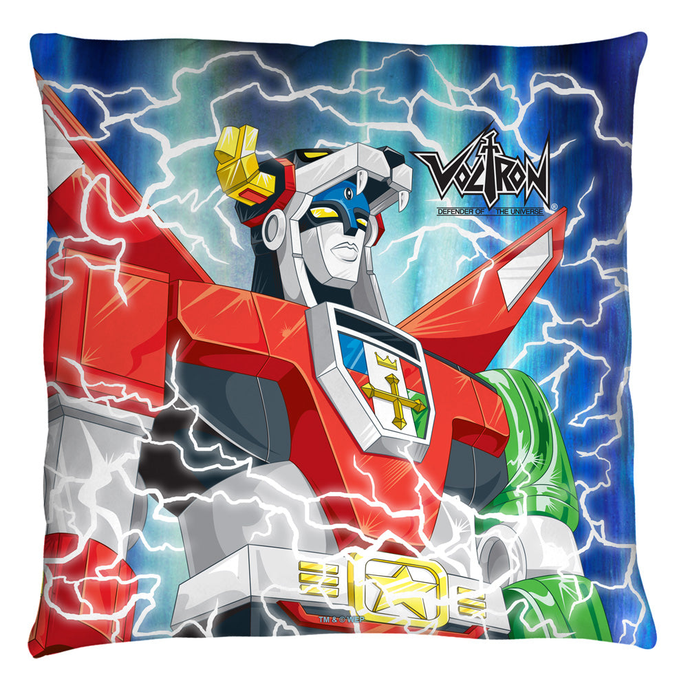 VOLTRON/LIGHTNING COMBINE - THROW PILLOW