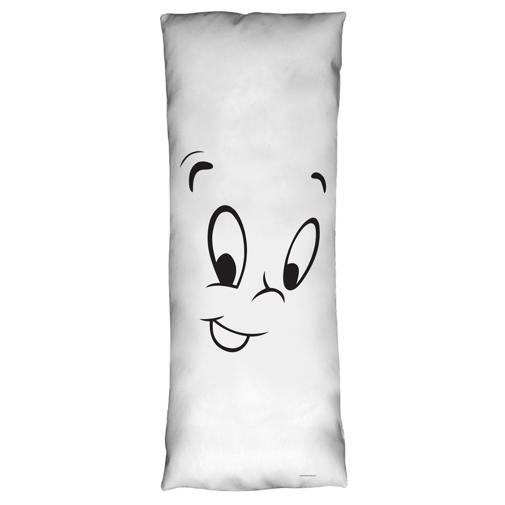CASPER THE FRIENDLY GHOST/FACE - MICROFIBER BODY PILLOW