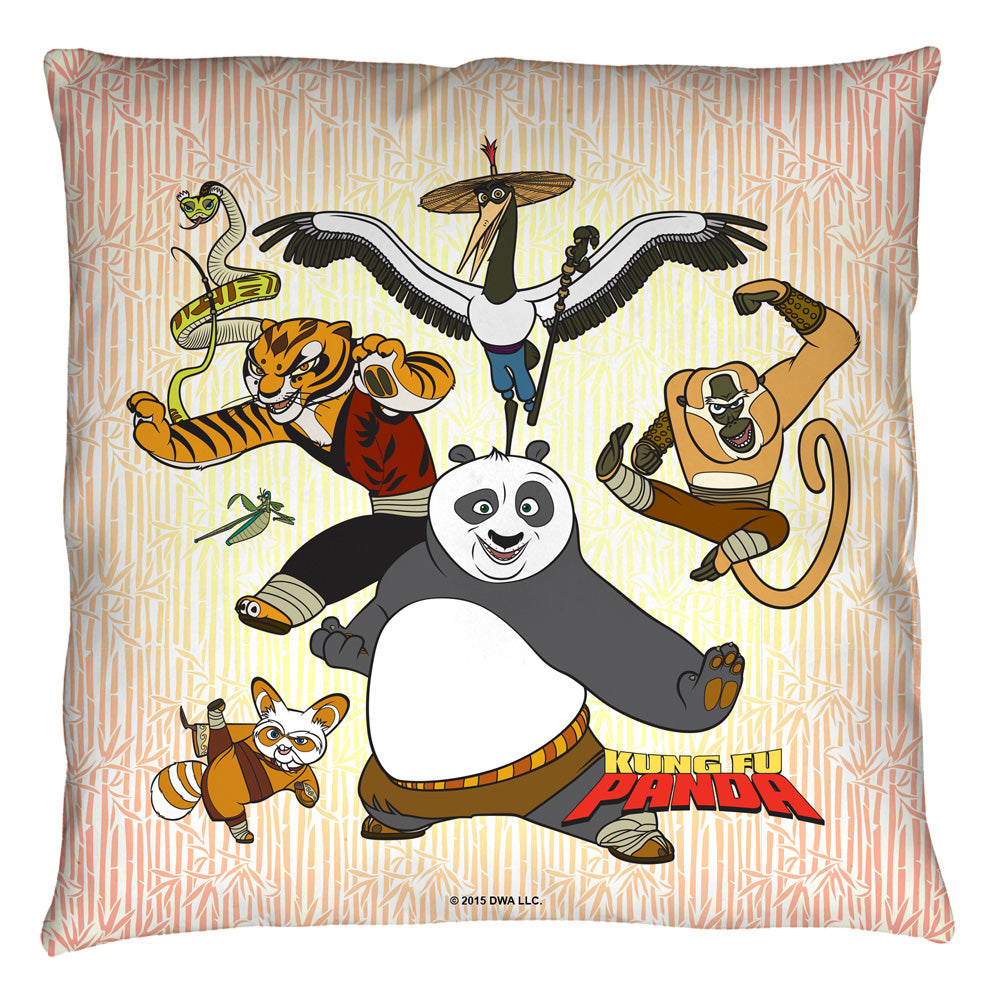 KUNG FU PANDA/KUNG FU GROUP - THROW PILLOW