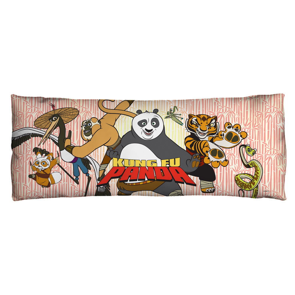 KUNG FU PANDA/KUNG FU GROUP - MICROFIBER BODY PILLOW