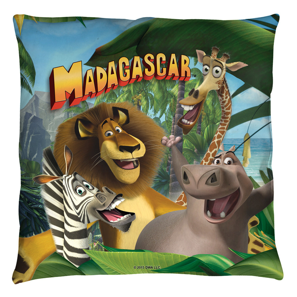 MADAGASCAR/JUNGLE TIME - THROW PILLOW
