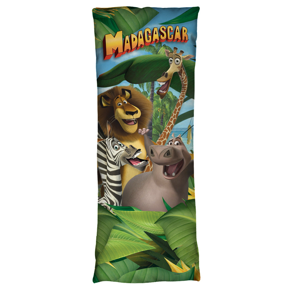 MADAGASCAR/JUNGLE TIME - MICROFIBER BODY PILLOW