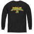 KUNG FU PANDA/LOGO - YOUTH LONG SLEEVE TEE - BLACK