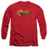 KUNG FU PANDA/PO LOGO -  L/S ADULT 18/1  - RED