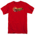 KUNG FU PANDA/PO LOGO - S/S ADULT 18/1 - RED