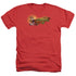 KUNG FU PANDA/PO LOGO - ADULT HEATHER - RED