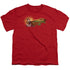 KUNG FU PANDA/PO LOGO - S/S YOUTH 18/1 - RED