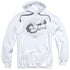 KUNG FU PANDA/FACE OFF - ADULT PULLOVER HOODIE - WHITE