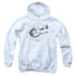 KUNG FU PANDA/FACE OFF - YOUTH PULLOVER HOODIE - WHITE