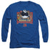 KUNG FU PANDA/KUNG FURRY -  L/S ADULT 18/1  - ROYAL BLUE