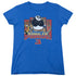 KUNG FU PANDA/KUNG FURRY - S/S WOMENS TEE - ROYAL BLUE
