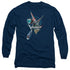 VOLTRON/DEFENDER POSE -  L/S ADULT 18/1  - NAVY