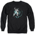 VOLTRON/DEFENDER NOIR - ADULT CREWNECK SWEATSHIRT - BLACK