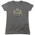 VOLTRON/ASSEMBLE - S/S WOMENS TEE - CHARCOAL