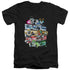 VOLTRON/PALADINS STRIKE - S/S ADULT V-NECK 30/1 - BLACK