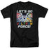VOLTRON/LETS GO - S/S ADULT 18/1 - BLACK