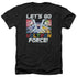 VOLTRON/LETS GO - ADULT HEATHER - BLACK