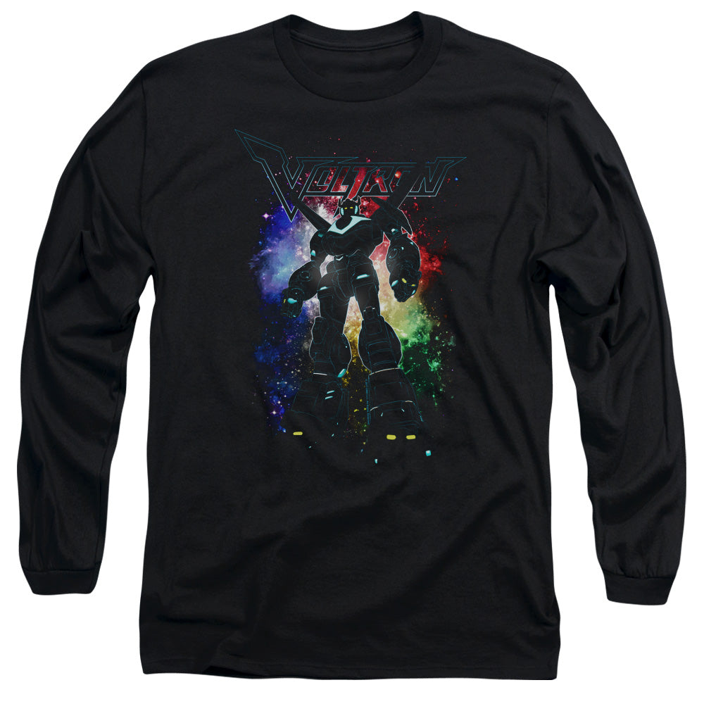 VOLTRON/GALACTIC DEFENDER -  L/S ADULT 18/1  - BLACK