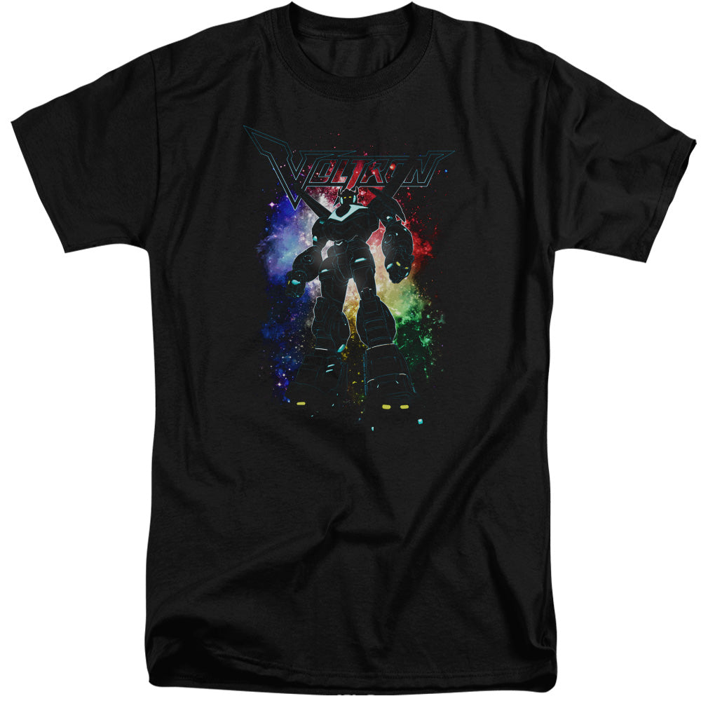 VOLTRON/GALACTIC DEFENDER - S/S ADULT TALL 18/1 - BLACK