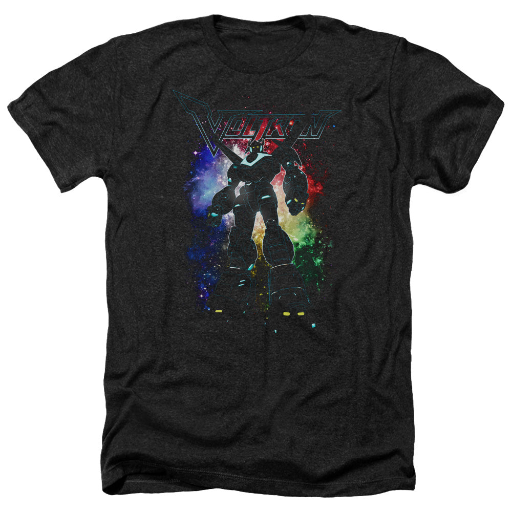 VOLTRON/GALACTIC DEFENDER - ADULT HEATHER - BLACK