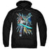 VOLTRON/LIONS SHARE - ADULT PULLOVER HOODIE - BLACK