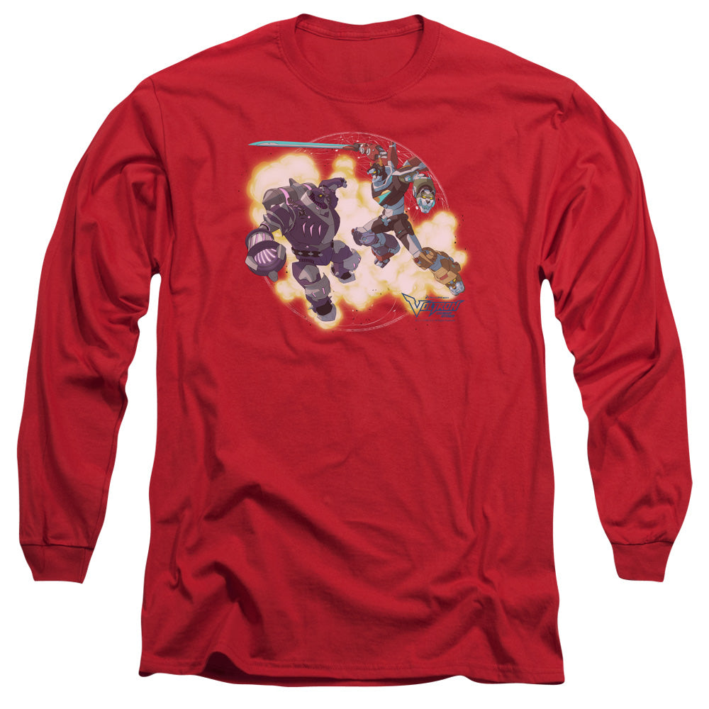 VOLTRON/ROBEAST -  L/S ADULT 18/1  - RED