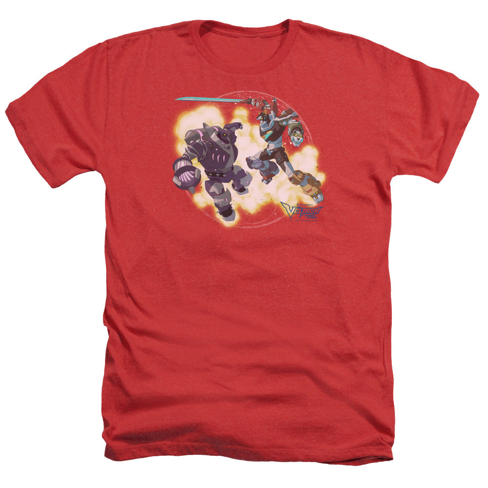 VOLTRON/ROBEAST - ADULT HEATHER - RED