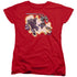 VOLTRON/ROBEAST - S/S WOMENS TEE - RED