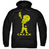 RICHIE RICH/CREAM - ADULT PULLOVER HOODIE - BLACK