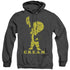 RICHIE RICH/CREAM - ADULT HEATHER HOODIE - BLACK